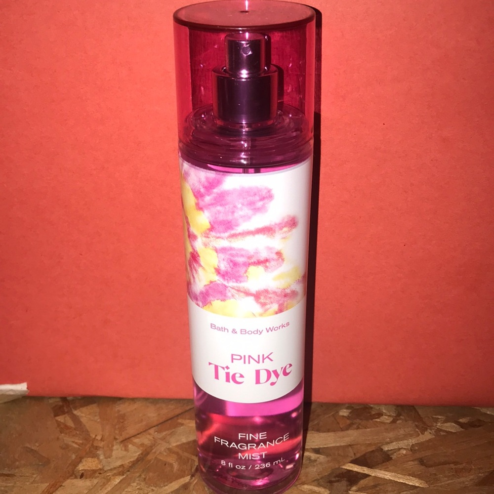 Bath and body works Pink Tie Dye